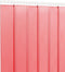 vidaXL - Deurgordijn - 200x1,6 - mm - 50 - m - PVC - rood