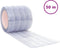 vidaXL - Deurgordijn - 200x1,6 - mm - 50 - m - PVC - transparant
