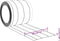 vidaXL - Deurgordijn - 200x1,6 - mm - 50 - m - PVC - transparant