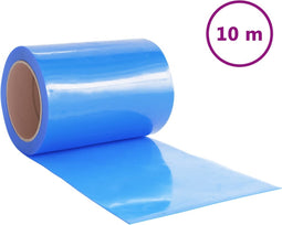 vidaXL - Deurgordijn - 300x2,6 - mm - 10 - m - PVC - blauw