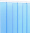 vidaXL - Deurgordijn - 300x2,6 - mm - 10 - m - PVC - blauw