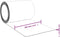 vidaXL - Deurgordijn - 300x2,6 - mm - 10 - m - PVC - rood