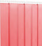 vidaXL - Deurgordijn - 300x2,6 - mm - 10 - m - PVC - rood