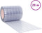 vidaXL - Deurgordijn - 300x2,6 - mm - 25 - m - PVC - transparant