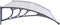vidaXL - Deurluifel - 120x80 - cm - PC - grijs - en - transparant