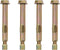 vidaXL - Deurluifel - 120x80 - cm - PC - grijs - en - transparant