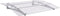 vidaXL - Deurluifel - 120x90 - cm - polycarbonaat - zilverkleurig - en - transparant