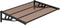 vidaXL - Deurluifel - 122x90 - cm - polycarbonaat - zwart