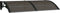 vidaXL - Deurluifel - 150x80 - cm - polycarbonaat - zwart - en - transparant
