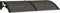 vidaXL - Deurluifel - 150x80 - cm - polycarbonaat - zwart