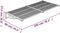 vidaXL - Deurluifel - 199x90 - cm - polycarbonaat - grijs - en - transparant