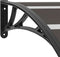 vidaXL - Deurluifel - 200x100 - cm - PC - zwart