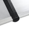 vidaXL - Deurluifel - 200x100 - cm - PC - zwart