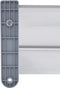 vidaXL - Deurluifel - 240x100 - cm - PC - grijs