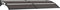 vidaXL - Deurluifel - 240x100 - cm - PC - zwart