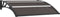 vidaXL - Deurluifel - 240x80 - cm - PC - grijs - en - transparant