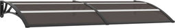 vidaXL - Deurluifel - 240x80 - cm - PC - zwart