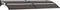 vidaXL - Deurluifel - 240x80 - cm - PC - zwart