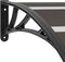 vidaXL - Deurluifel - 240x80 - cm - PC - zwart