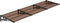 vidaXL - Deurluifel - 297,5x90 - cm - polycarbonaat - zwart