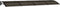 vidaXL - Deurluifel - 300x100 - cm - polycarbonaat - zwart
