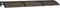 vidaXL - Deurluifel - 300x75 - cm - polycarbonaat - zwart