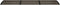 vidaXL - Deurluifel - 300x75 - cm - polycarbonaat - zwart