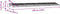 vidaXL - Deurluifel - 350x75 - cm - polycarbonaat - grijs - en - transparant