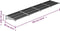 vidaXL - Deurluifel - 396x90 - cm - polycarbonaat - grijs - en - transparant