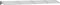 vidaXL - Deurluifel - 400x75 - cm - polycarbonaat - grijs - en - transparant