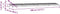 vidaXL - Deurluifel - 400x75 - cm - polycarbonaat - zwart - en - transparant