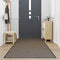 vidaXL - Deurmat - 115x400 - cm - bruin