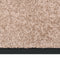 vidaXL - Deurmat - 40x60 - cm - beige