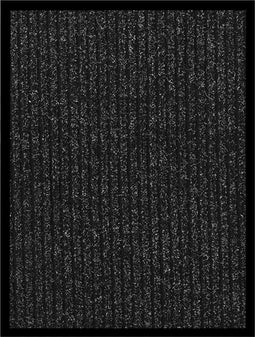 vidaXL - Deurmat - 40x60 - cm - gestreept - antracietkleurig