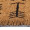 vidaXL - Deurmat - 40x60 - cm - getufte - kokosvezel - naturel