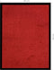 vidaXL - Deurmat - 40x60 - cm - rood