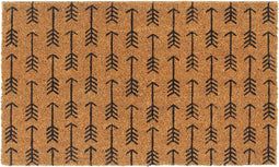 vidaXL - Deurmat - 45x75 - cm - getufte - kokosvezel - naturel