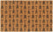 vidaXL - Deurmat - 45x75 - cm - getufte - kokosvezel - naturel