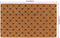 vidaXL - Deurmat - 45x75 - cm - getufte - kokosvezel - naturel