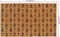 vidaXL - Deurmat - 45x75 - cm - getufte - kokosvezel - naturel