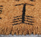 vidaXL - Deurmat - 45x75 - cm - getufte - kokosvezel - naturel