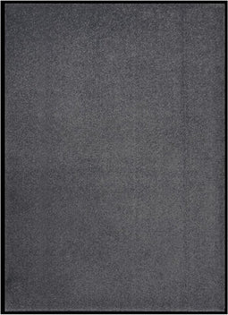 vidaXL - Deurmat - 60x80 - cm - antracietkleurig
