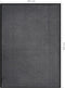 vidaXL - Deurmat - 60x80 - cm - antracietkleurig