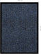 vidaXL - Deurmat - 60x80 - cm - gestreept - blauw
