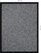 vidaXL - Deurmat - 60x80 - cm - grijs
