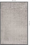 vidaXL - Deurmat - 80x120 - cm - grijs
