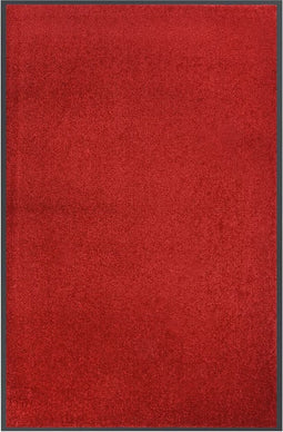 vidaXL - Deurmat - 80x120 - cm - rood
