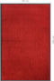 vidaXL - Deurmat - 80x120 - cm - rood