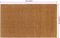 vidaXL - Deurmat - 90x150 - cm - getufte - kokosvezel - naturel