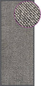 vidaXL - Deurmat - getuft - 60x150 - cm - lichtbruin